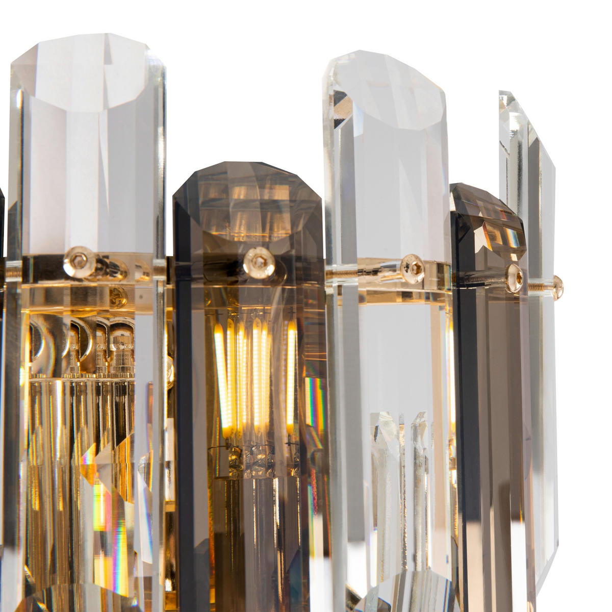 WANDLEUCHTE - Goldfarben, Basics, Glas/Metall (22,3/27/12,5cm) - MAYTONI