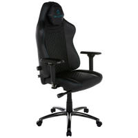 ORBICAL Onyx Obsidian Schwarz, Pastellblau, Schwarz Hochglanz Metall, Textil   - Schwarz Hochglanz/Pastellblau, LIFESTYLE, Textil/Metall (79/142/77cm) - HIVAR