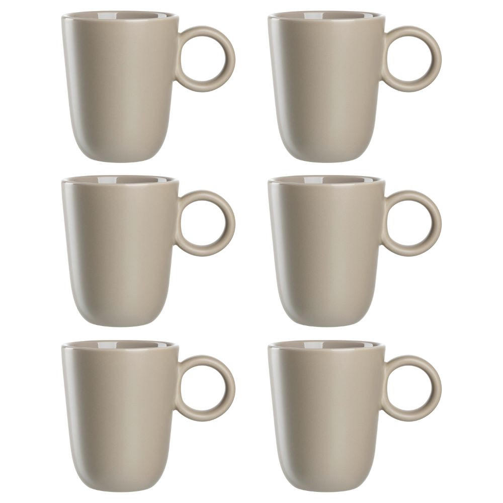 TASSE ROMA   400,00 ml  - Beige, KONVENTIONELL, Keramik (13,30/11,00/8,80cm) - Leonardo