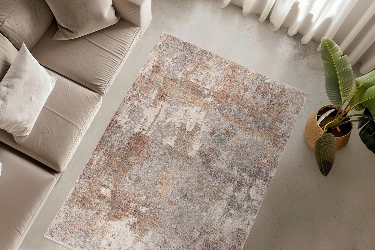 FLACHWEBETEPPICH 80/150 cm Multicolor rechteckig  - Multicolor, Basics, Textil (80/150cm) - Kayoom