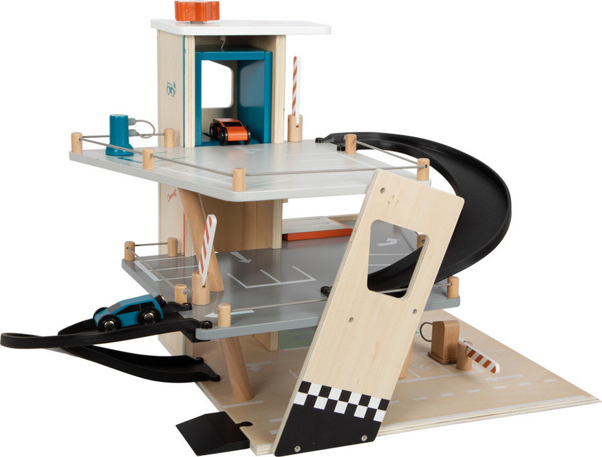 PARKGARAGE  - Multicolor, Basics, Holz/Kunststoff (62/43/36cm) - small foot