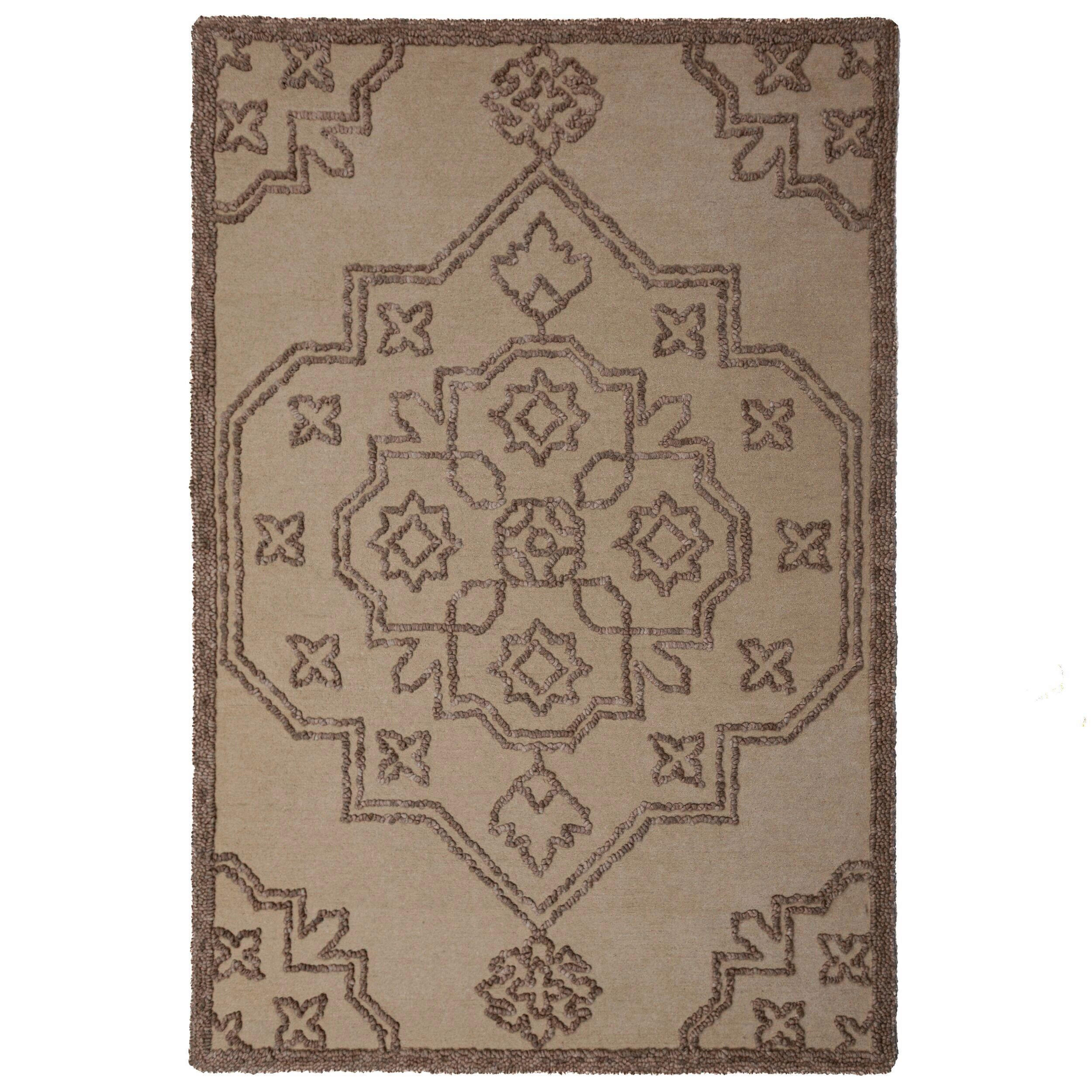 Flair Rugs VLNĚNÝ KOBEREC, 160/230 cm přírodní barvy