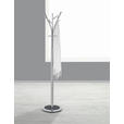 KLEIDERSTÄNDER in Chromfarben 36/173/36 cm   - Chromfarben, Design, Metall (36/173/36cm) - Xora