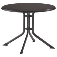 GARTENKLAPPTISCH 100/100/74 cm  - Anthrazit, Basics, Kunststoff/Metall (100/100/74cm) - Kettler