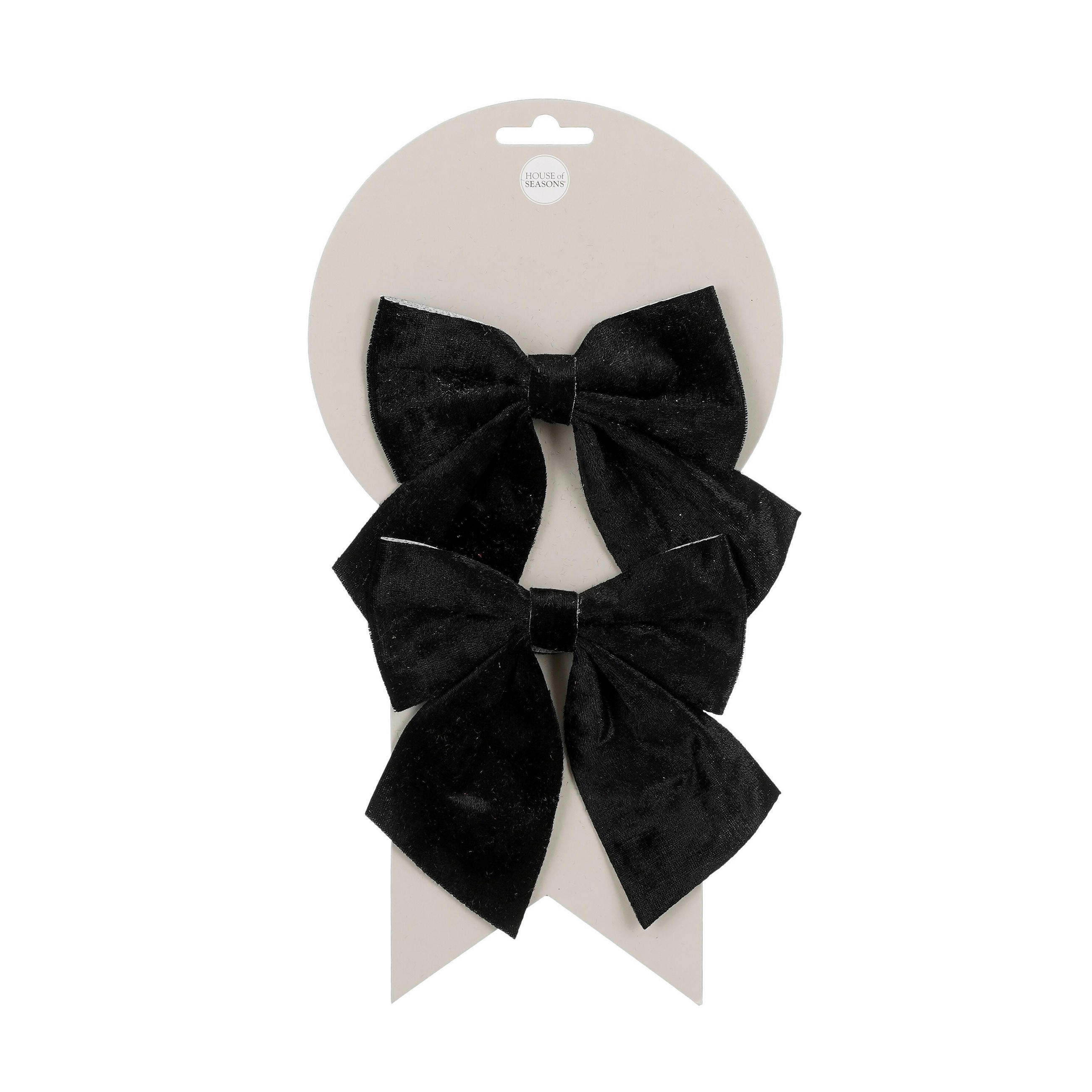 VISEĆA DEKORACIJA - crna, Osnovno, plastika (13/12cm) - X-Mas