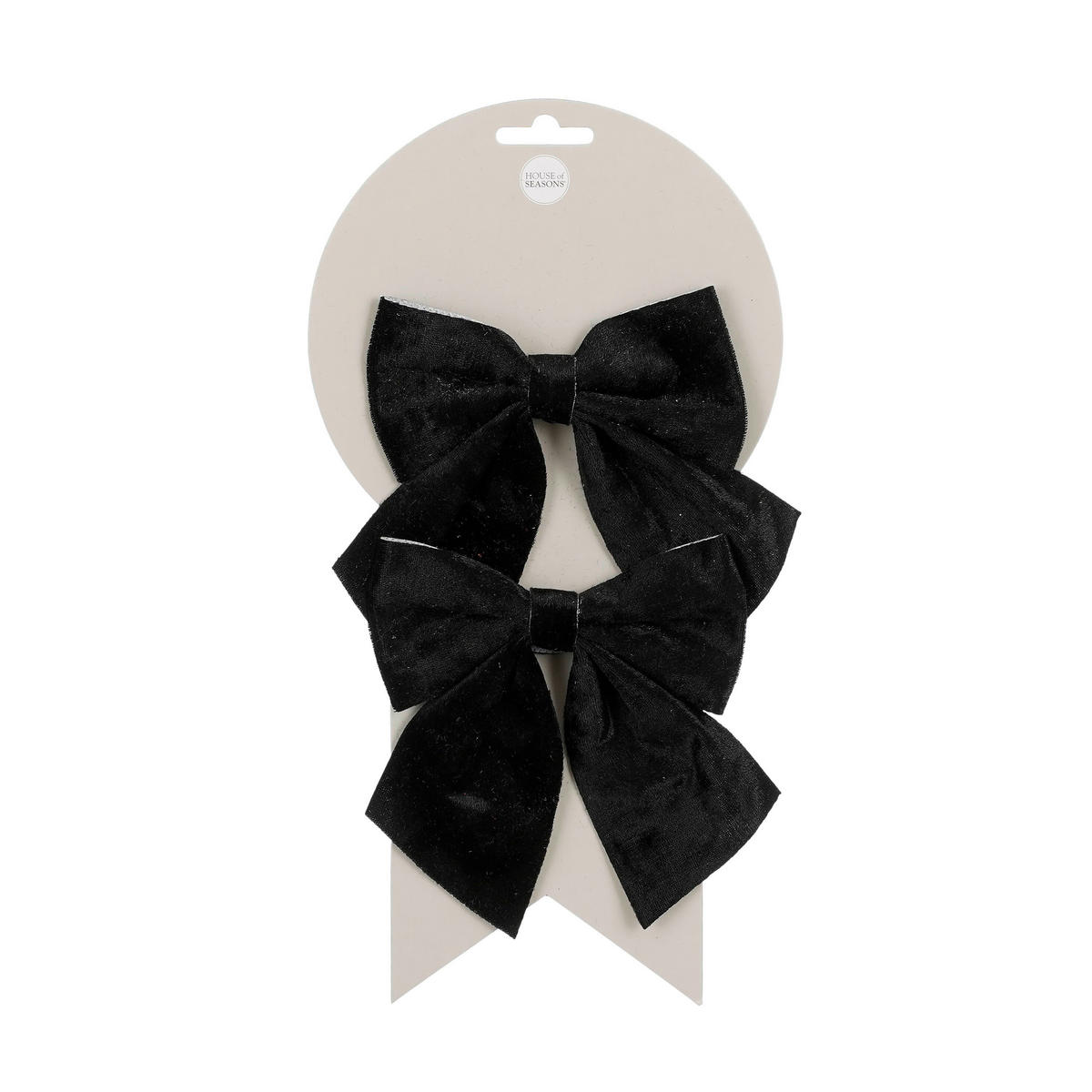 VISEĆA DEKORACIJA - crna, Osnovno, plastika (13/12cm) - X-Mas