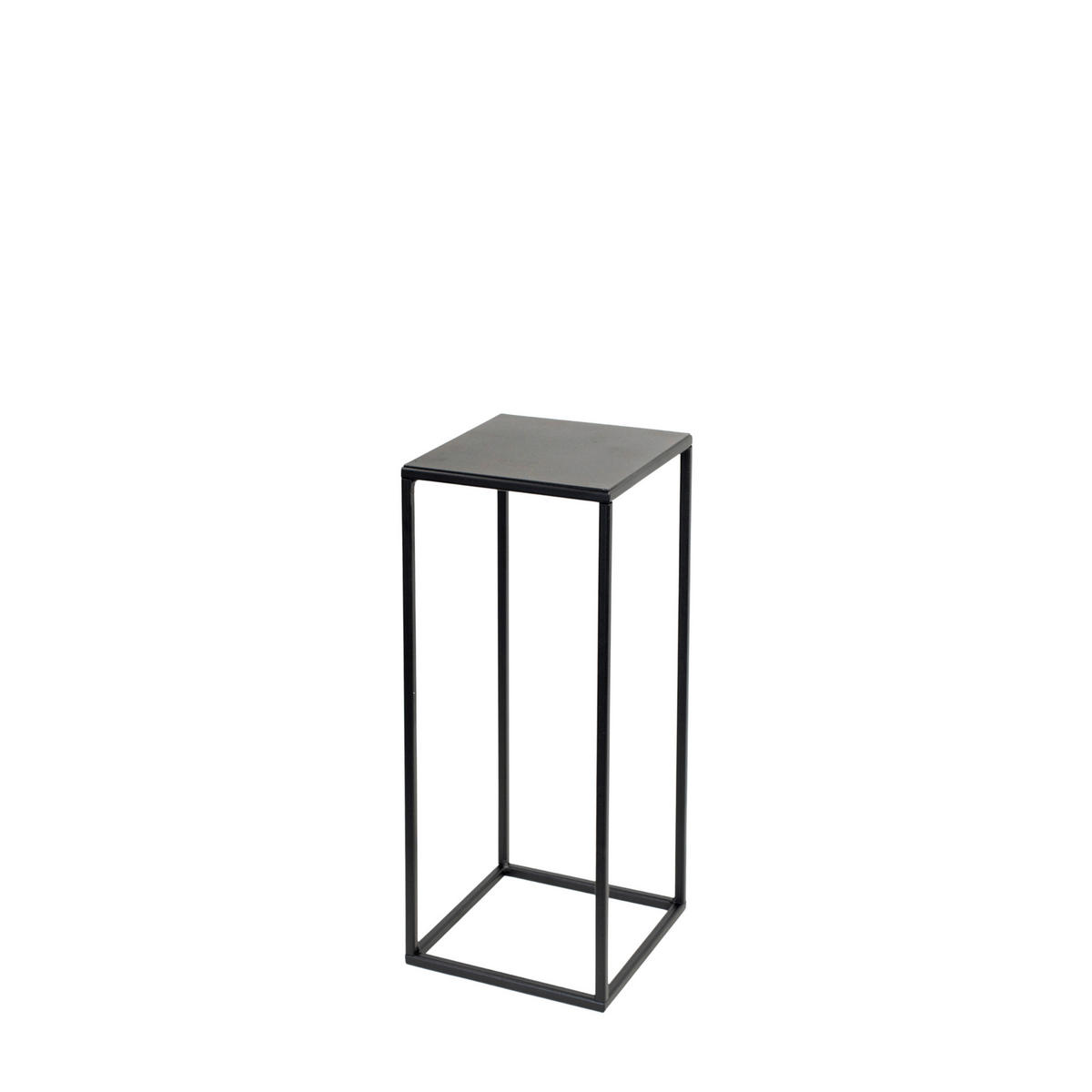 BLUMENSTÄNDER in Metall  - Schwarz, Basics, Metall (19/47/19cm)