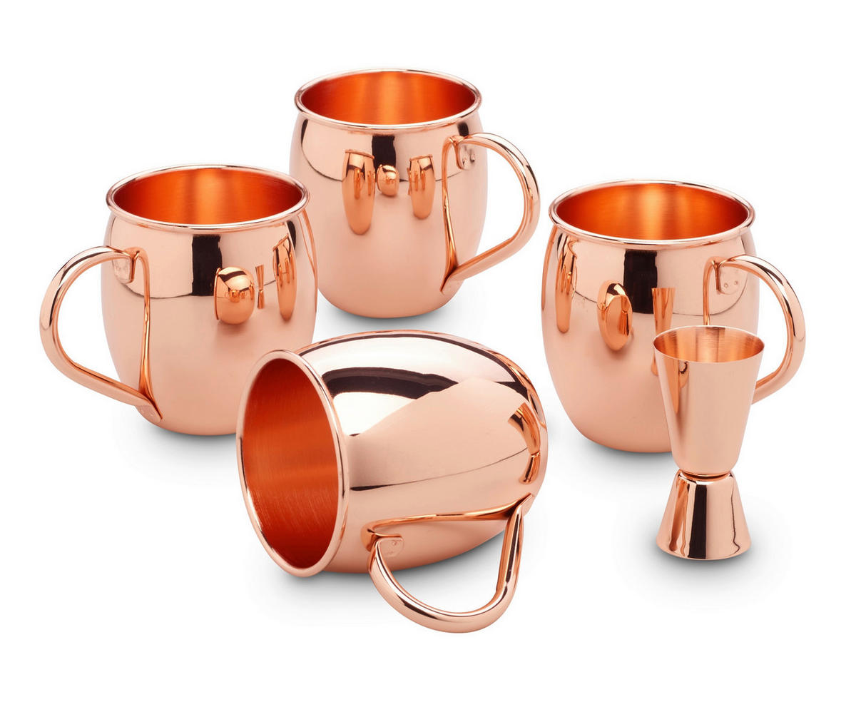 MOSCOW-MULE-BECHER  - Kupferfarben, Basics, Metall (10/10/13,5cm) - Echtwerk