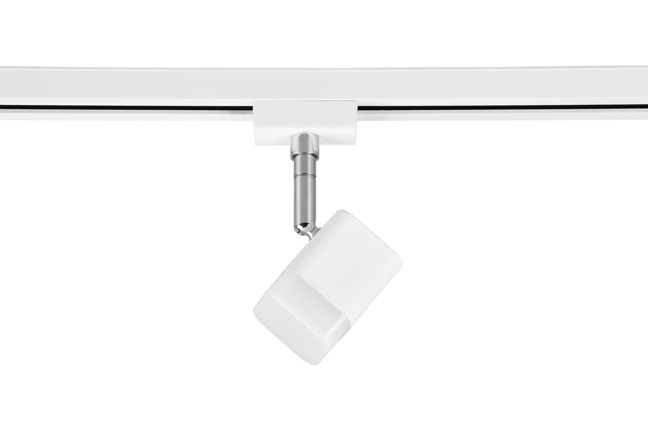 SCHIENENSYSTEM-STRAHLER - Weiss, Basics, Metall (5,0/14,0/8,5cm) - Trio Leuchten