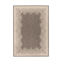 FLACHWEBETEPPICH 200/290 cm Splash 900 Braun / Creme Braun, Creme  - Creme/Braun, KONVENTIONELL, Textil (200/290cm)