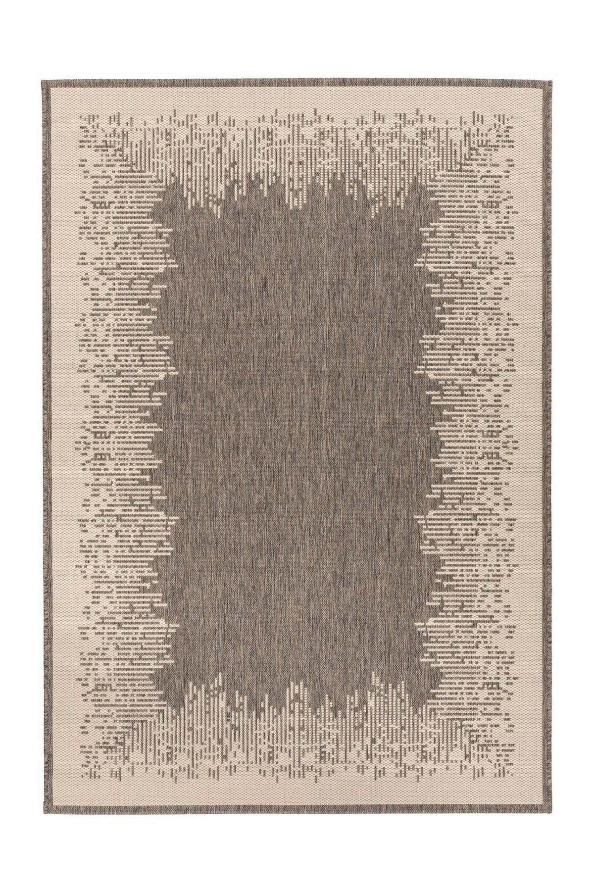 FLACHWEBETEPPICH 200/290 cm Splash 900 Braun / Creme Braun, Creme  - Creme/Braun, KONVENTIONELL, Textil (200/290cm)