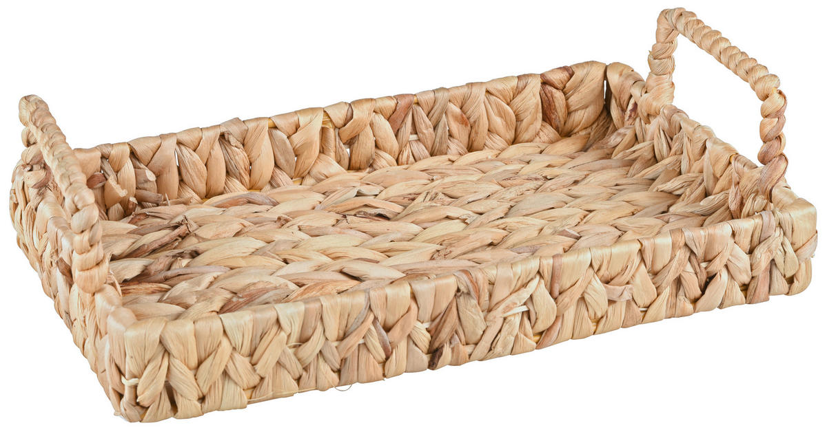 SERVIERTABLETT   30/18/4-8 cm   - Naturfarben, Basics, Naturmaterialien/Metall (30/18/4-8cm) - Landscape