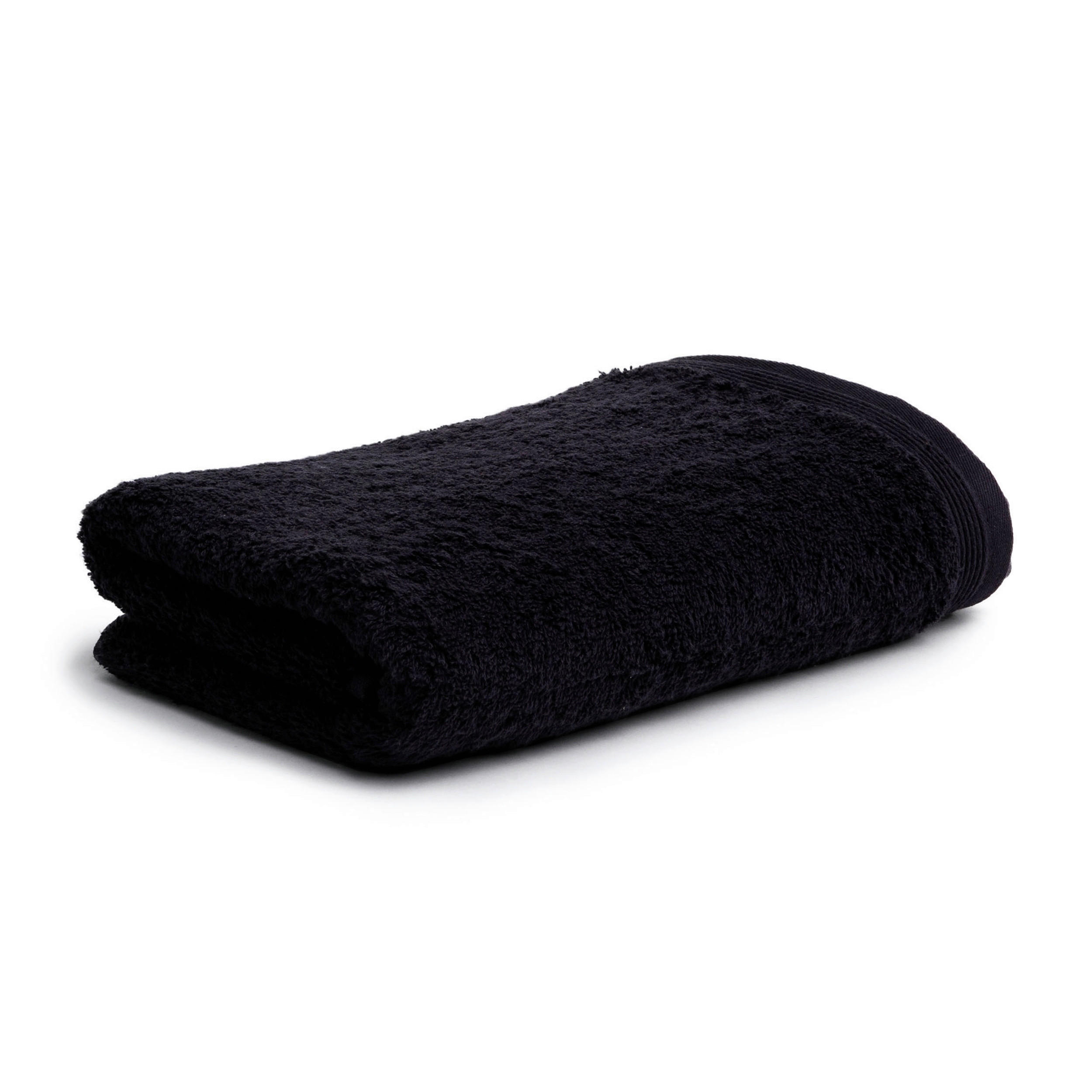 HANDTUCH Superwuschel Schwarz  - Schwarz, Basics, Textil (50/100cm) - Moeve