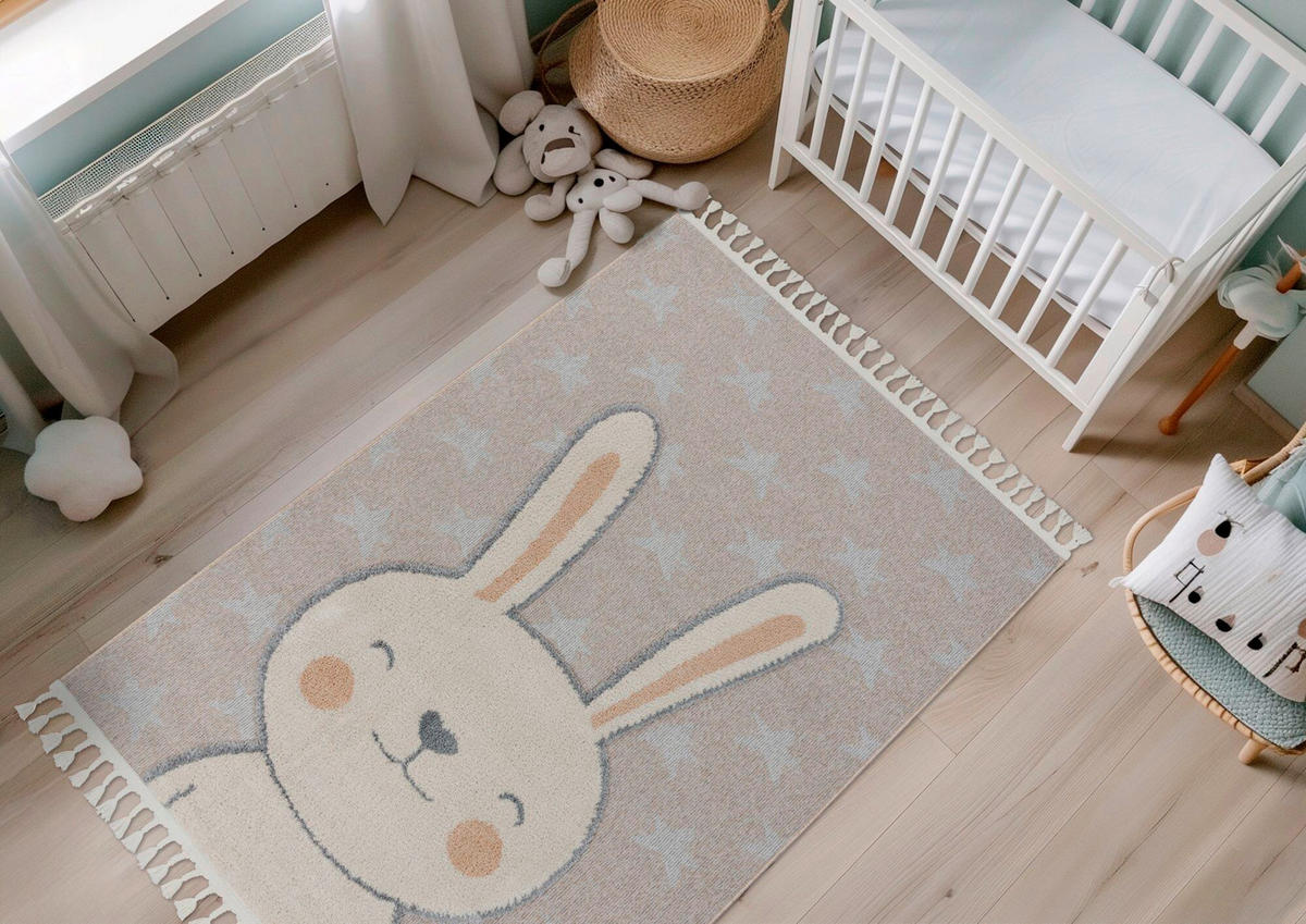 FLACHWEBETEPPICH 120/170 cm Beige rechteckig  - Beige, Basics, Textil (120/170cm) - Kayoom