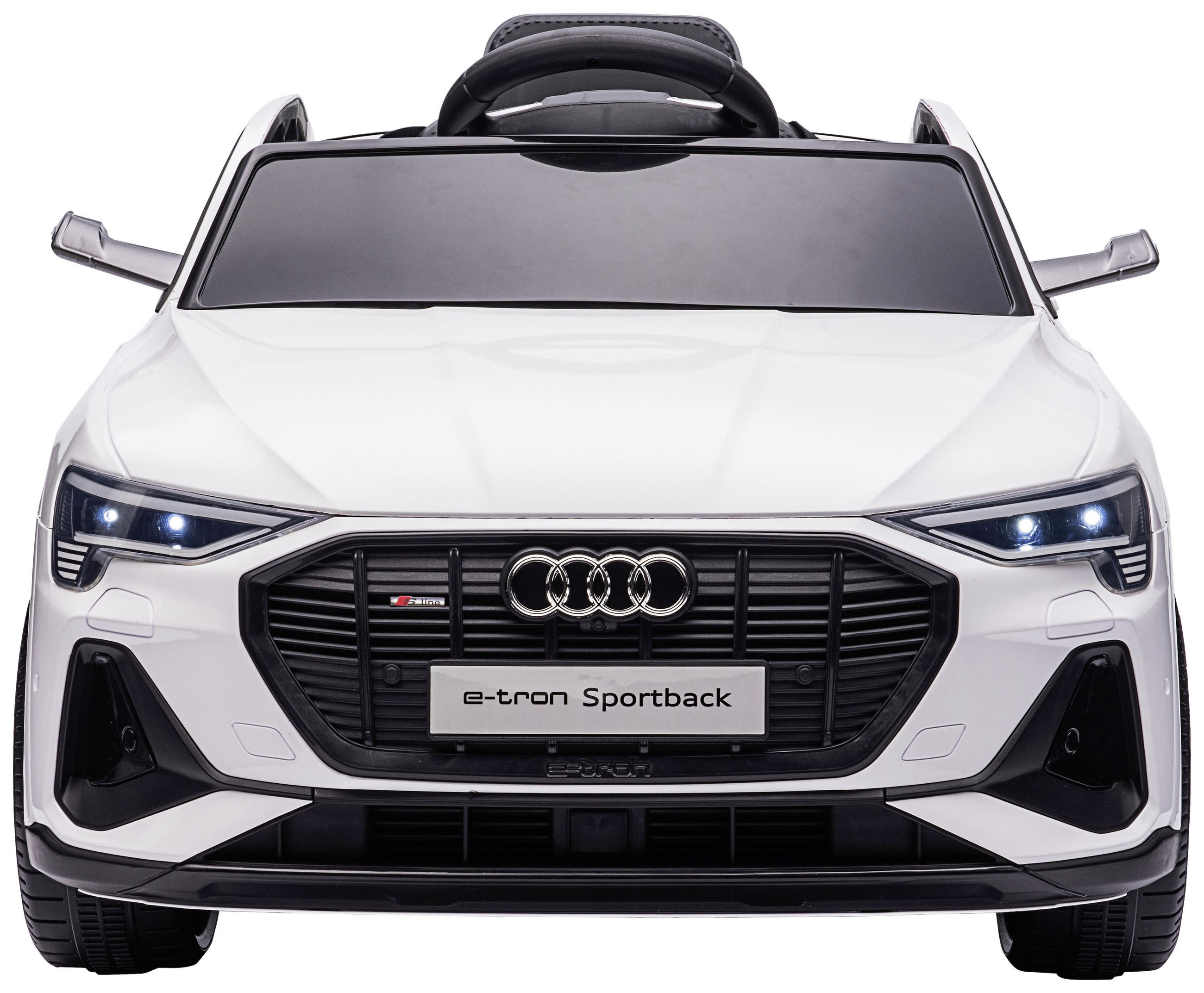 ELEKTRO-KINDERAUTO AUDI E-TRON  - Weiß, KONVENTIONELL, Kunststoff (108/60/47cm)