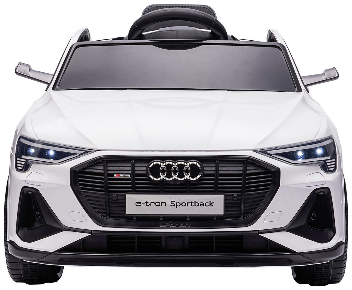 ELEKTRO-KINDERAUTO AUDI E-TRON  - Weiß, KONVENTIONELL, Kunststoff (108/60/47cm)
