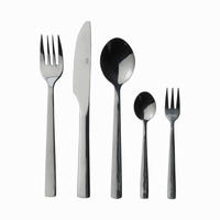 BESTECKSET RAW 60-teilig Edelstahl  - Schwarz, Basics, Metall (35,9/25,2/7,2cm) - Aida