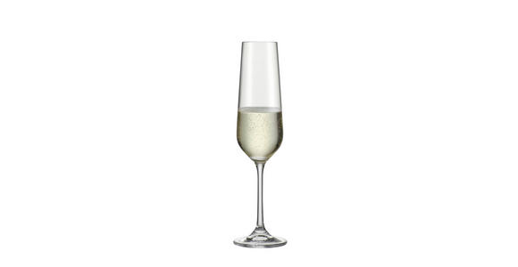 GLÄSERSET Lucca 6-teilig - Klar, Basics, Glas (0,22l) - Novel