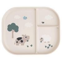 KINDERTELLER  - Sandfarben, Basics, Kunststoff (26/14,50/10,50cm)