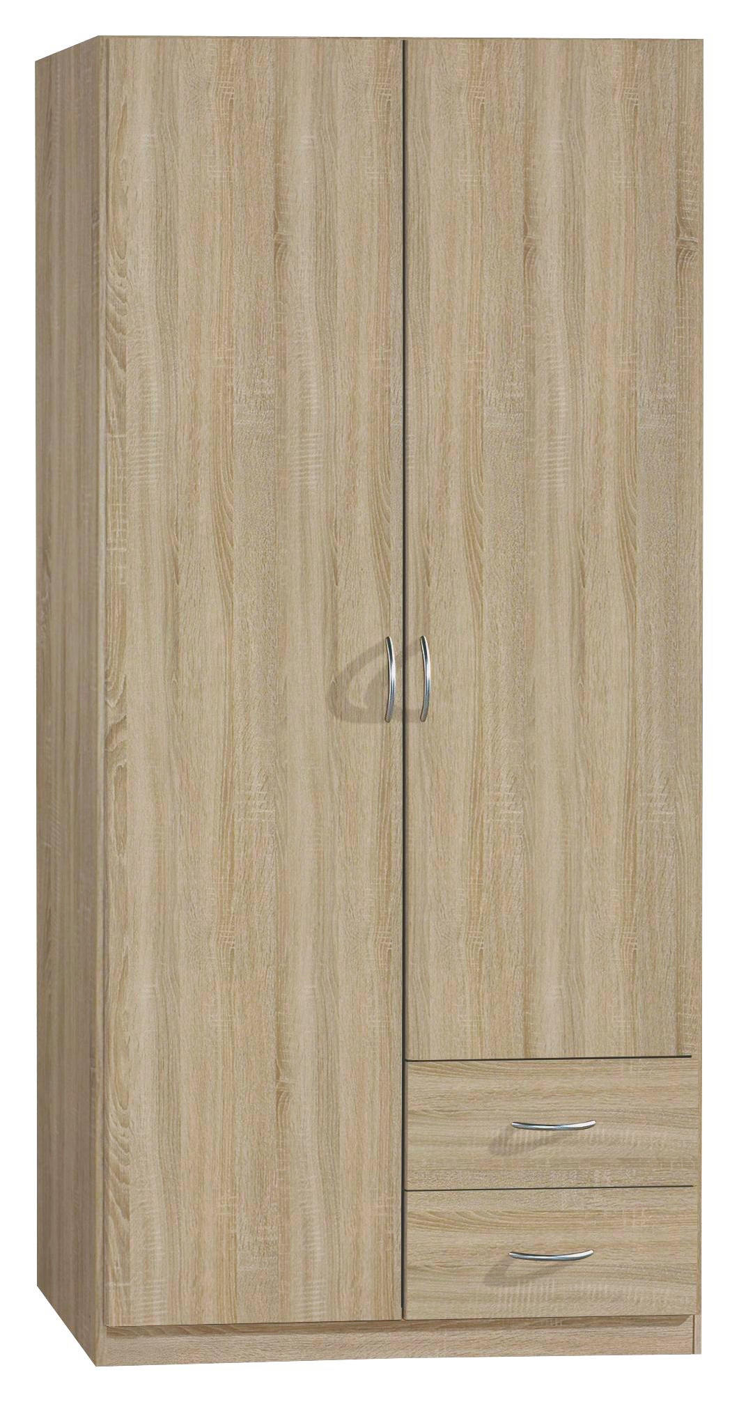 Drehtürenschrank in Sonoma Eiche