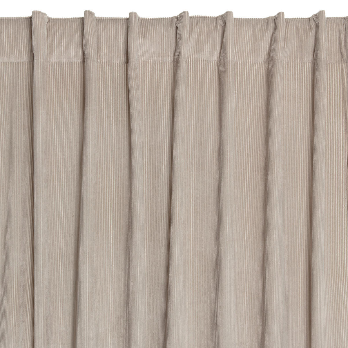 FERTIGVORHANG blickdicht  - Beige, Basics, Textil (140/240cm)
