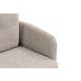 SITZBANK 180/93/67 cm Cord Beige Metall  - Beige/Schwarz, Design, Textil/Metall (180/93/67cm) - Novel