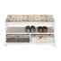 SITZBANK in Holz, Textil, Papier, Holzwerkstoff Grau, Weiß - Multicolor/Weiß, LIFESTYLE, Holz/Papier (83/45/34cm) - Landscape SITZBANK in Holz, Textil, Papier, Holzwerkstoff Grau, Weiß - Multicolor/Weiß, LIFESTYLE, Holz/Papier (83/45/34cm) - Landscape