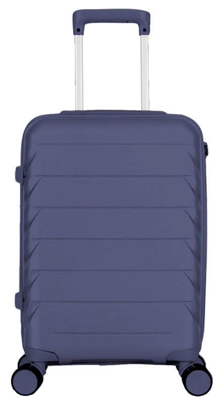 REISEKOFFER Dunkelblau  - Dunkelblau, Design, Kunststoff/Textil (73,5/47/28cm) - Novel