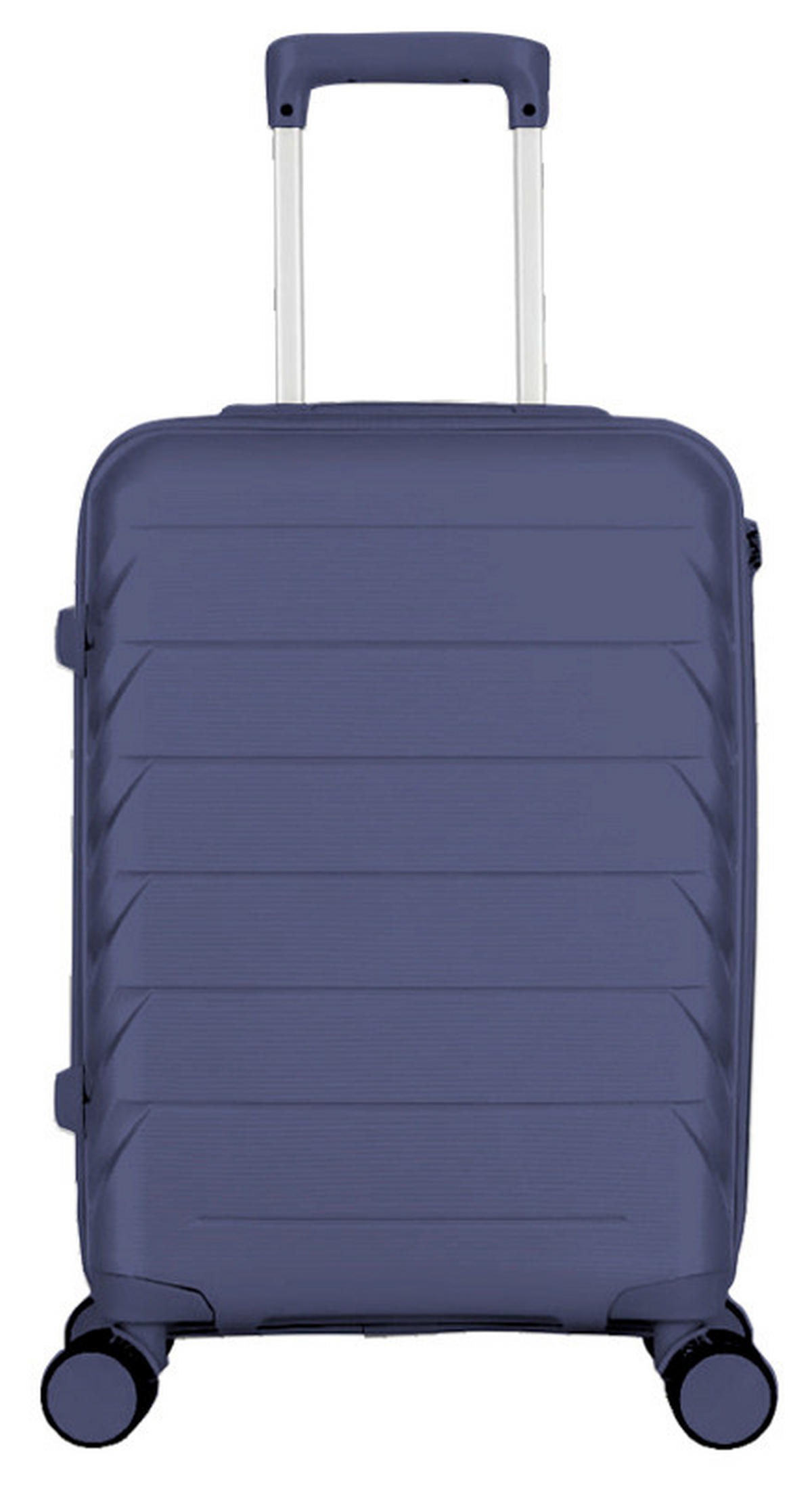 REISEKOFFER Dunkelblau  - Dunkelblau, Design, Kunststoff/Textil (73,5/47/28cm) - Novel