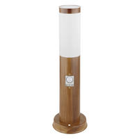 VENKOVNÍ STOJACÍ LAMPA, 12.7/45 cm  - opál/hnědá, Basics, kov/plast (12.7/45cm) - Globo