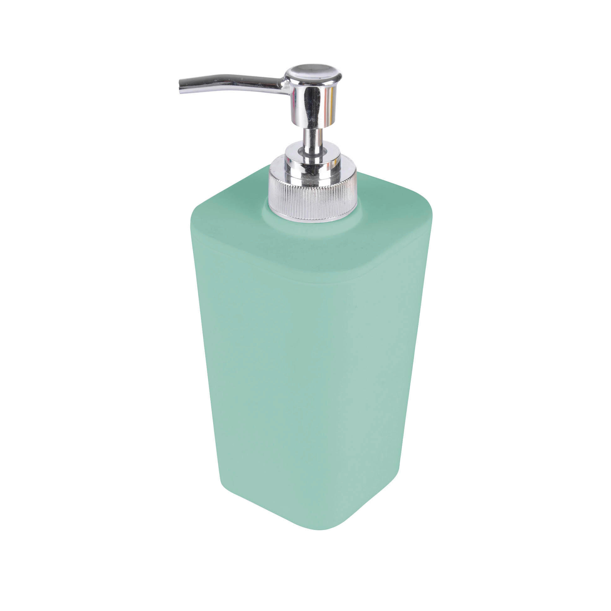 DOZATOR ZA TEČNI SAPUN  svetlozelena  plastika  - svetlozelena, Osnovno, plastika (7,3/18/7,3cm) - Homeware