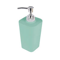 DOZATOR ZA TEČNI SAPUN  svetlozelena  plastika  - svetlozelena, Osnovno, plastika (7,3/18/7,3cm) - Homeware