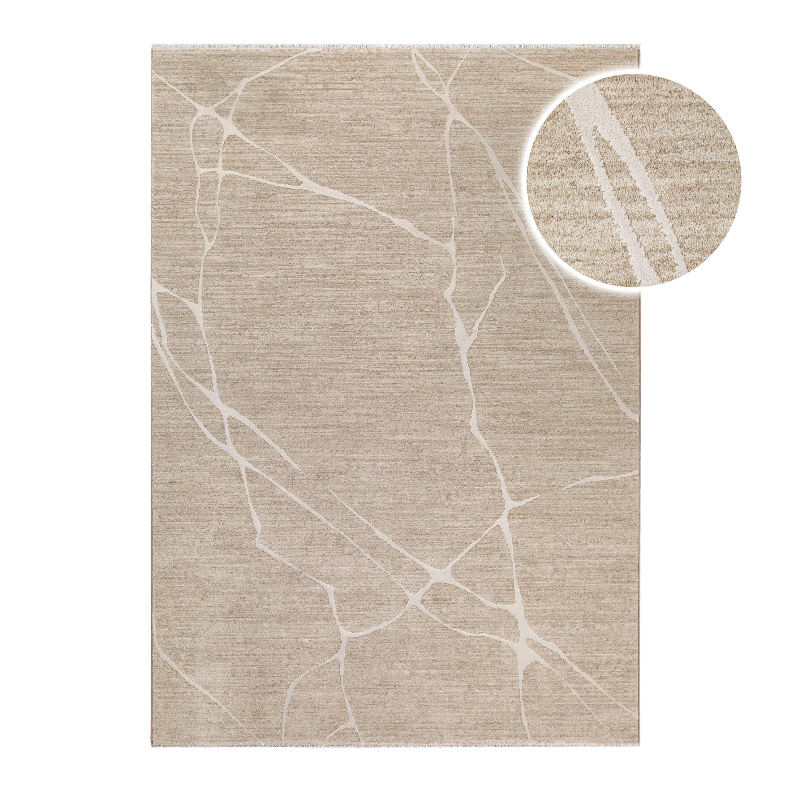 WEBTEPPICH 133/190 cm Esprit Beige  - Beige, Basics, Textil (133/190cm) - Esprit