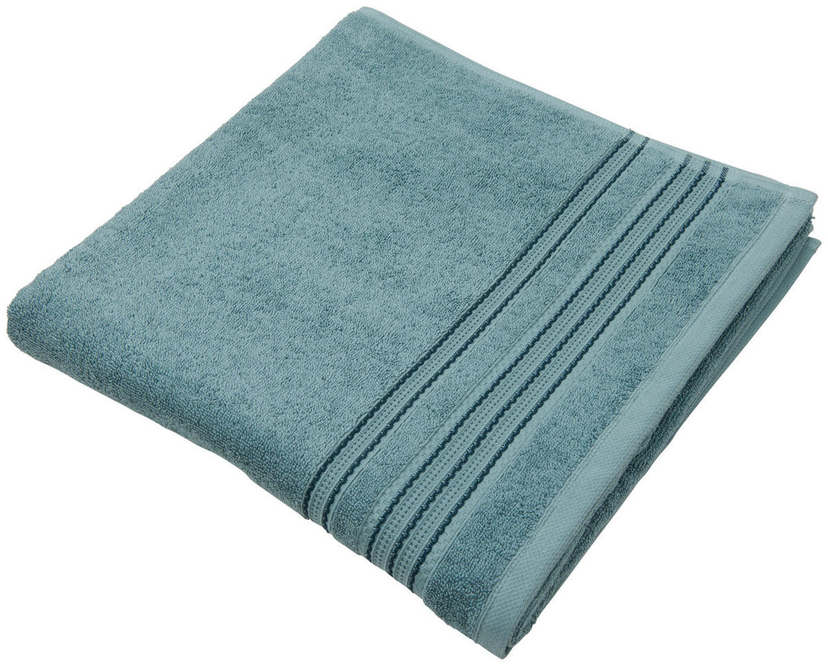 DUSCHTUCH 70/140 cm  - Blau, KONVENTIONELL, Textil (70/140cm) - Esposa