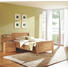 BETT Kernbuche massiv, teilmassiv 100/200 cm - Buchefarben, KONVENTIONELL, Holz (100/200cm) - VENDA