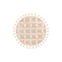 TEPPICH 160/160 cm Bohist 425 Creme / Khaki Multicolor  - Multicolor, KONVENTIONELL, Textil (160/160cm)