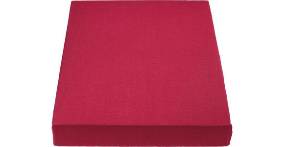 SPANNLEINTUCH 180/200 cm - Bordeaux, Basics, Textil (180/200cm) - Novel