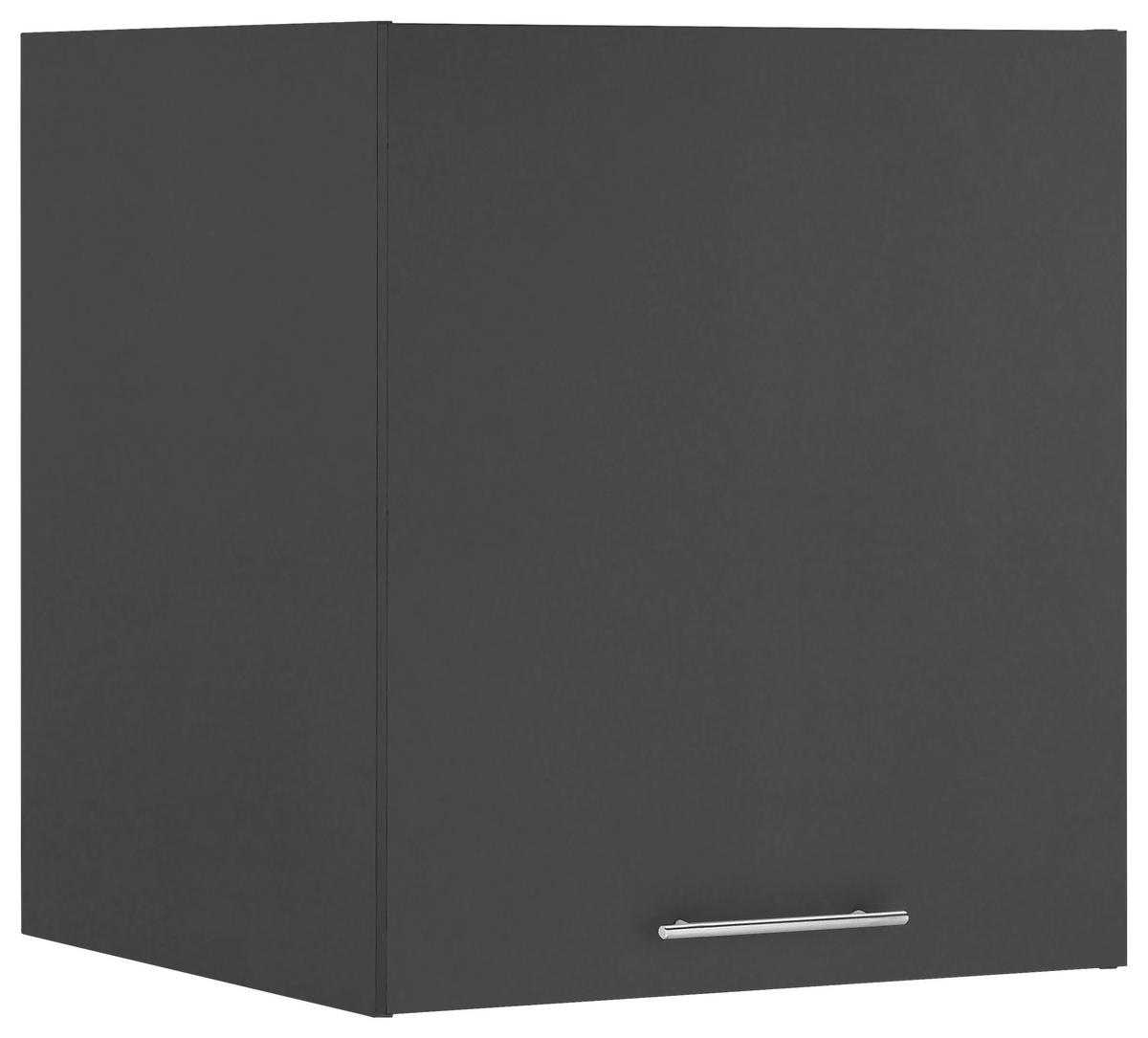 AUFSATZSCHRANK 68/76/68 cm  in  - Chromfarben/Anthrazit, Design, Holzwerkstoff/Metall (68/76/68cm)