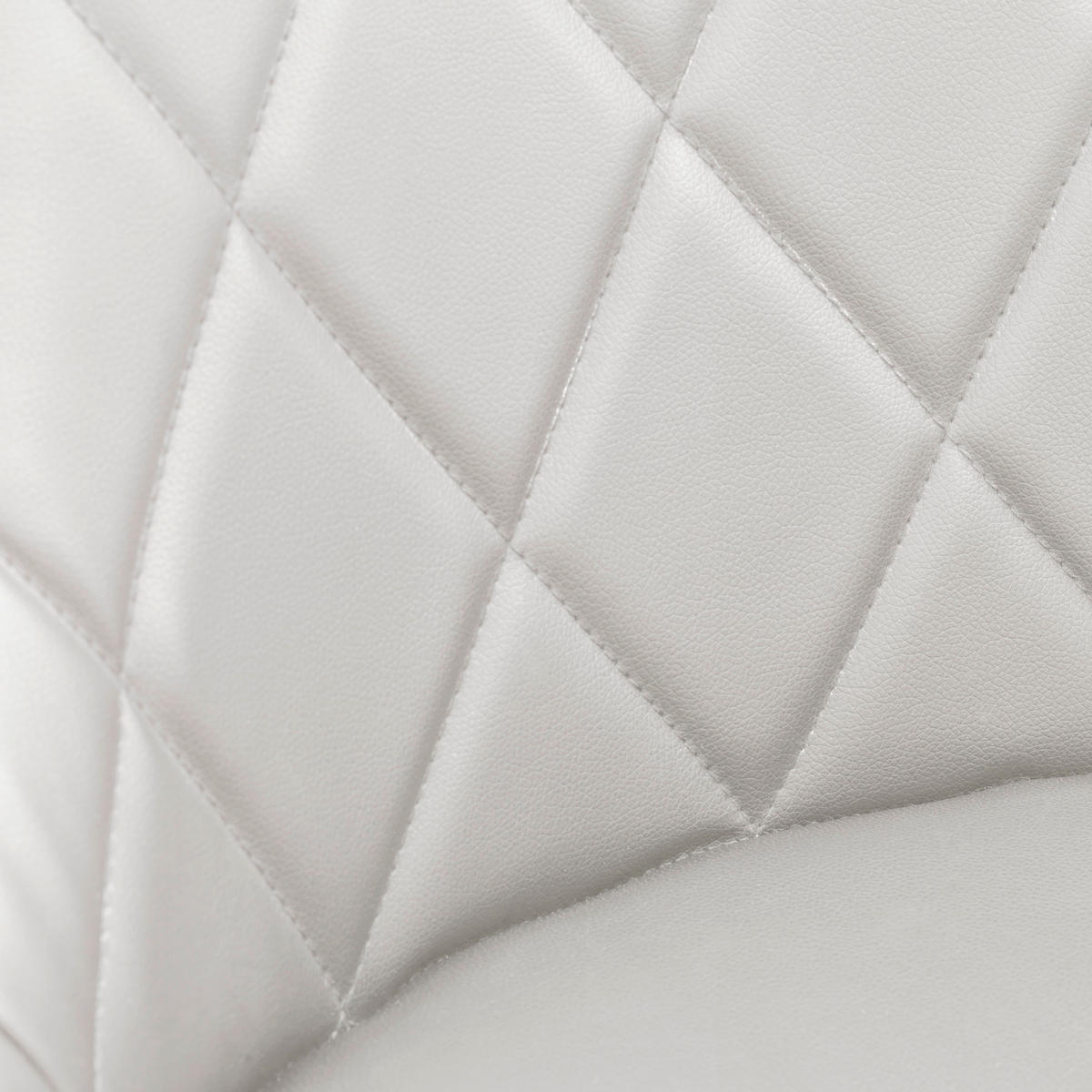 IFJÚSÁGI FORGÓSZÉK - krómszínű/fehér, Konventionell, műanyag/textil (55/78-90/56cm) - Carryhome