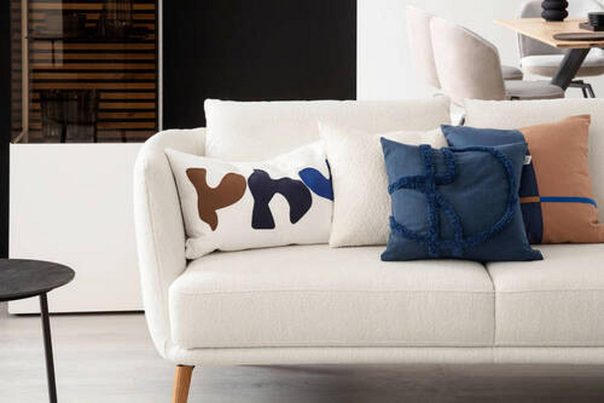 KISSENHÜLLE SW-JOIN 45/45 cm  - Blau/Dunkelblau, Trend, Textil (45/45cm) - Schöner Wohnen
