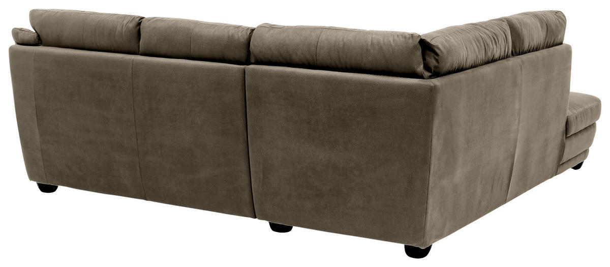 ECKSOFA in Chenille Grau  225/245 cm  - Grau, Design, Kunststoff/Textil (225/245cm) - Livetastic