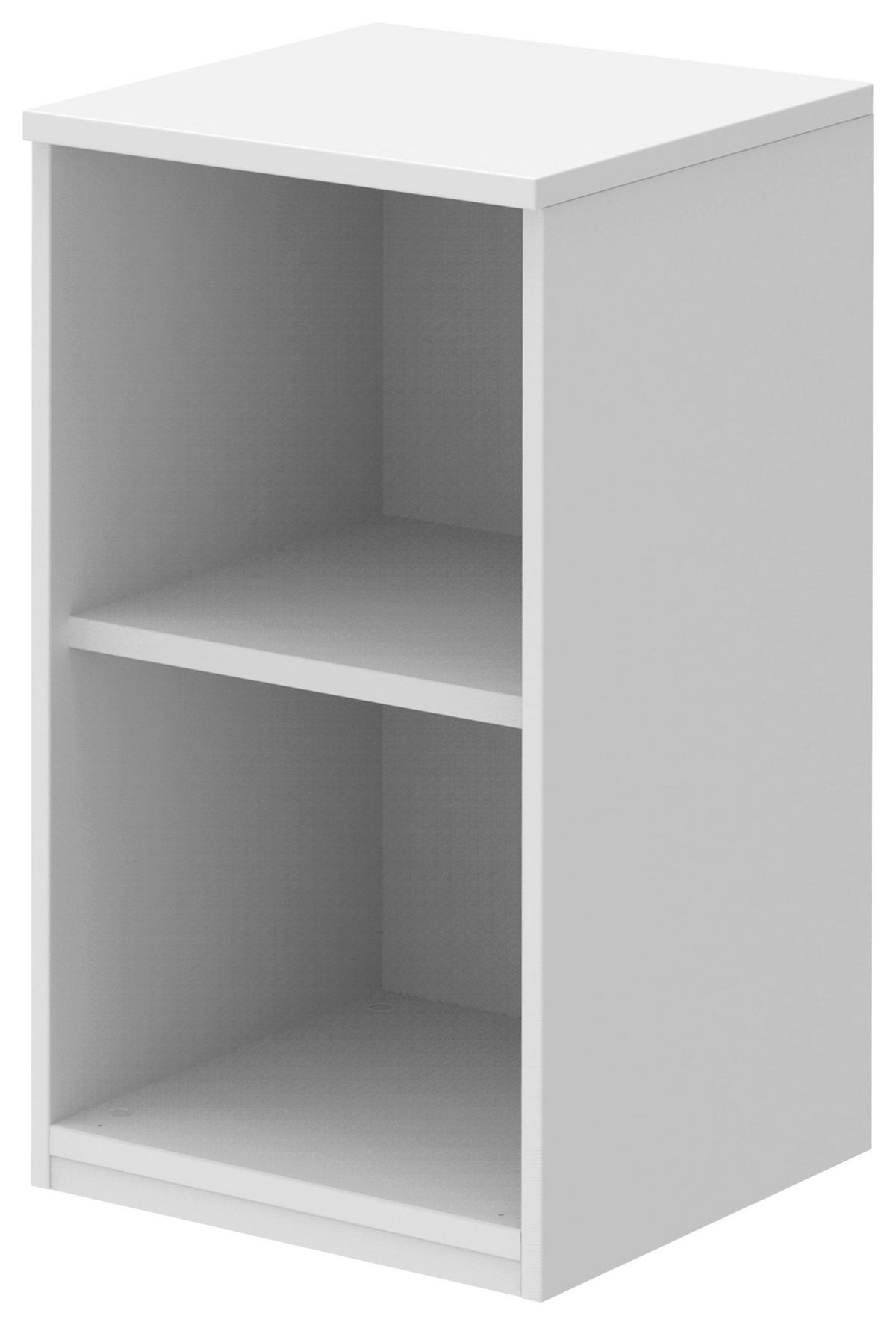 AKTENREGAL 40/76,5/43 cm  - Weiss, Konventionell, Holzwerkstoff (40/76,5/43cm) - Moderano