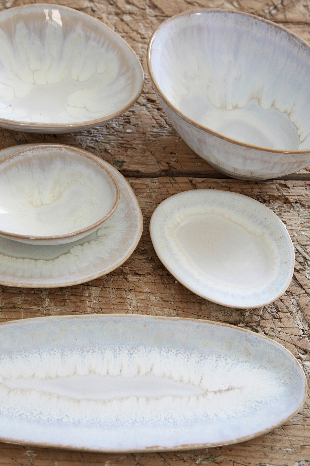 SCHALE BRISA   - Weiß, Basics, Keramik (23,5/8,5cm) - Costa Nova