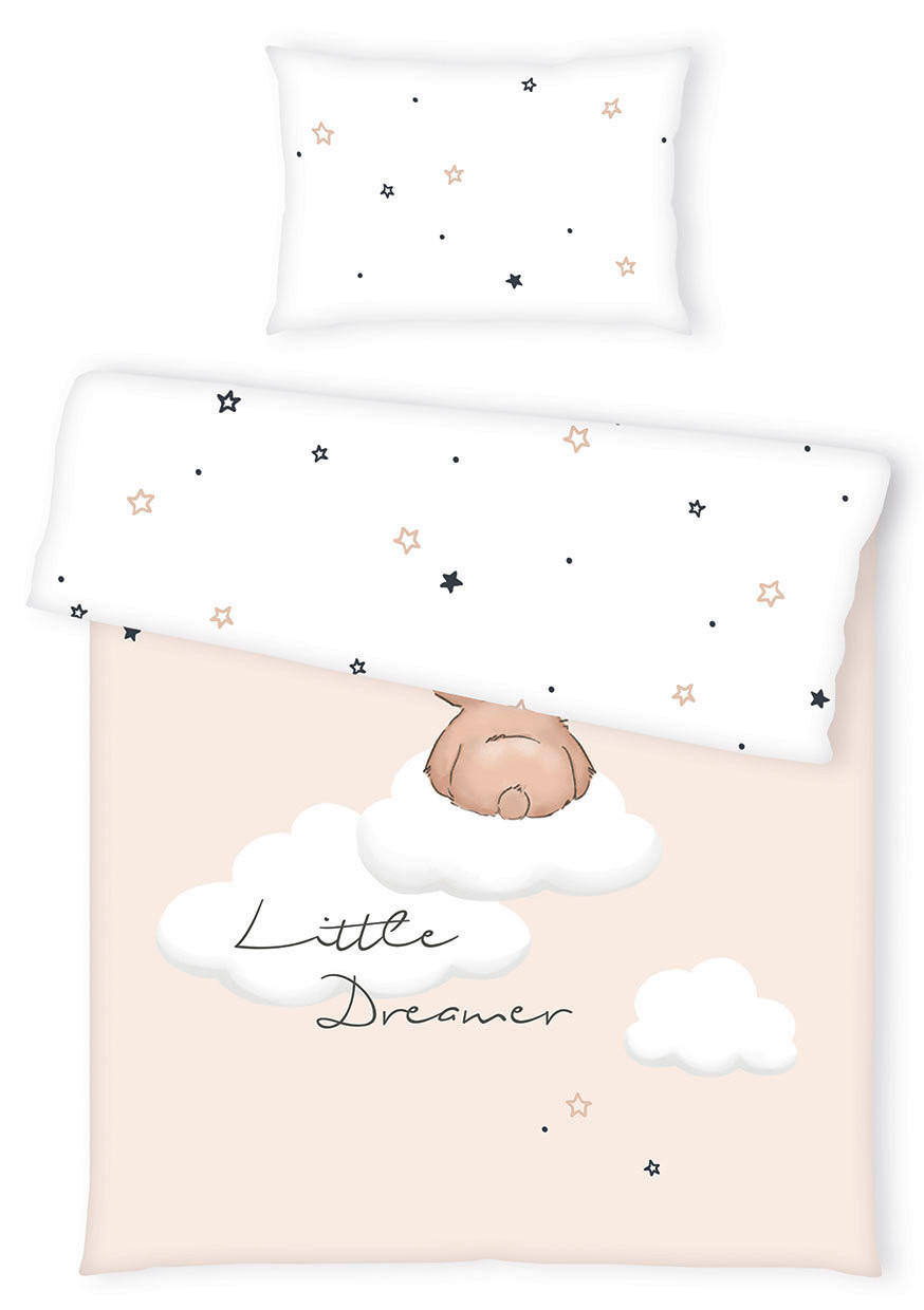 BABYBETTWÄSCHE 100/135 cm  - Beige/Multicolor, KONVENTIONELL, Textil (100/135cm) - Herding