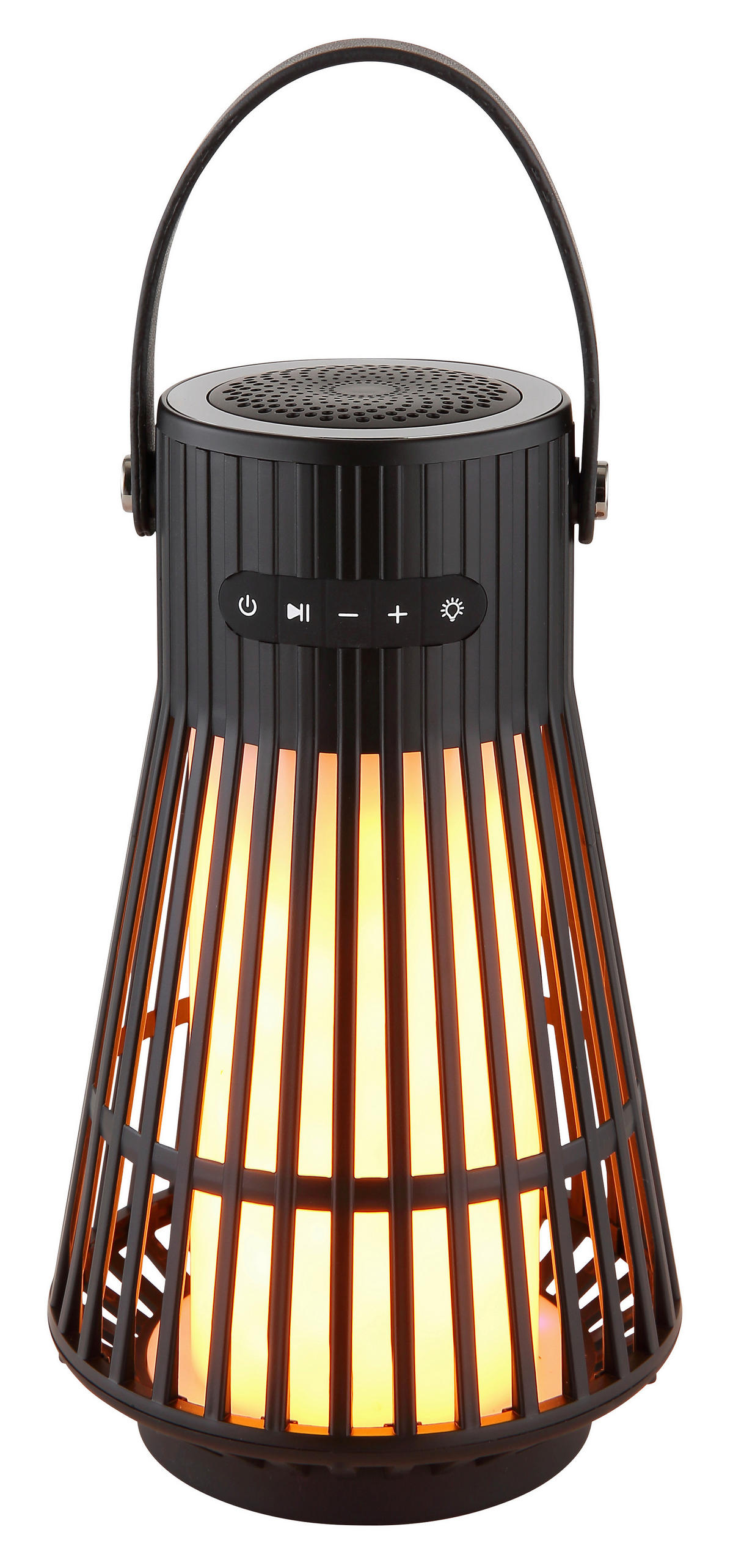 LED-DEKOLEUCHTE - Opal/Schwarz, Basics, Kunststoff (11,3/18,8cm) - Globo