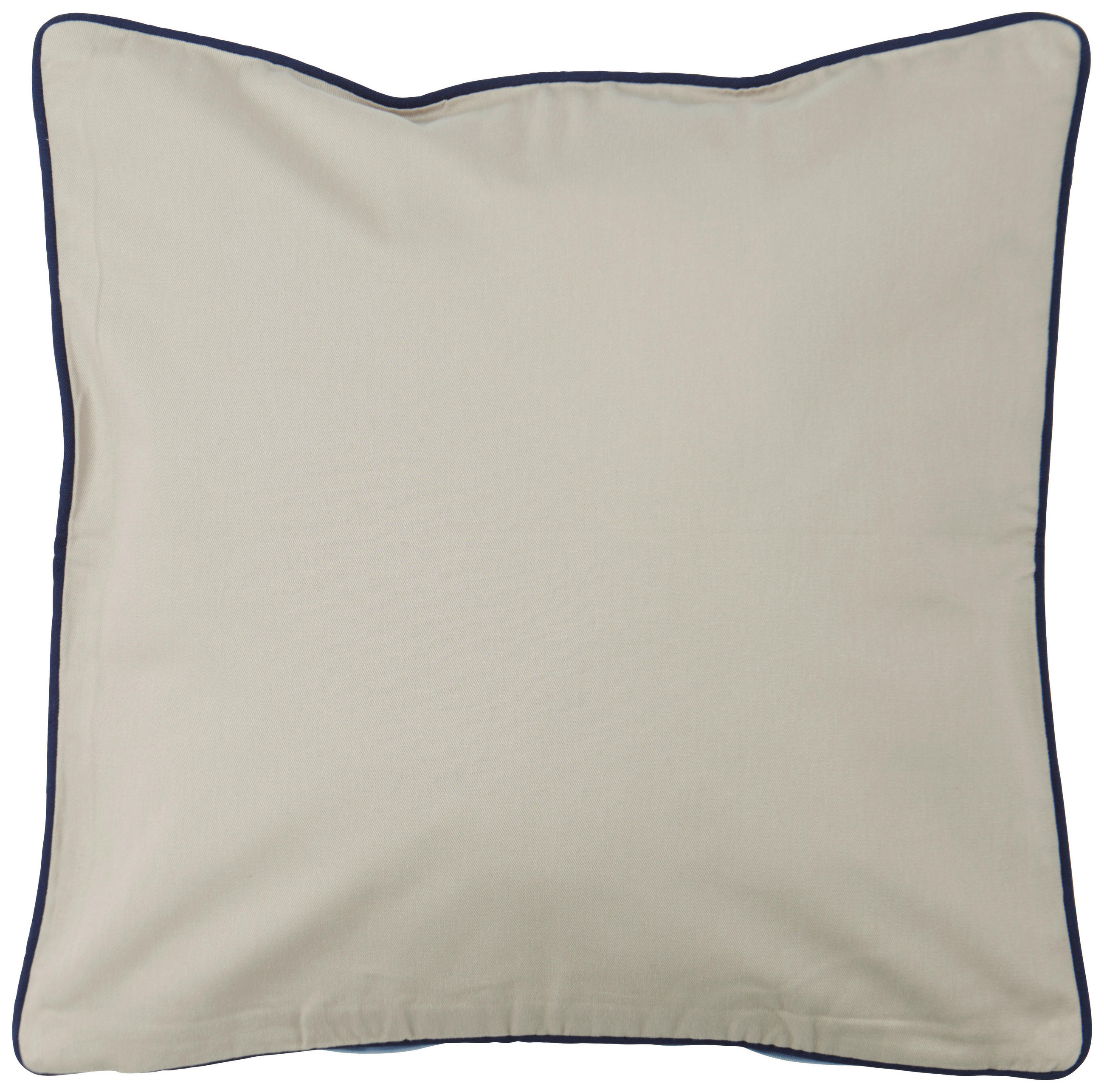 DÍSZPÁRNA 45/45 cm  - pasztellkék/kék, Basics, textil (45/45cm) - Novel