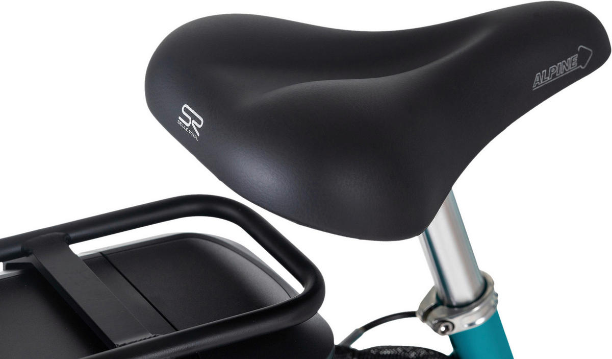 ELEKTROFAHRRAD ALU CITY 148E 28 Zoll  - Blau, Basics, Metall (180/70/100cm)