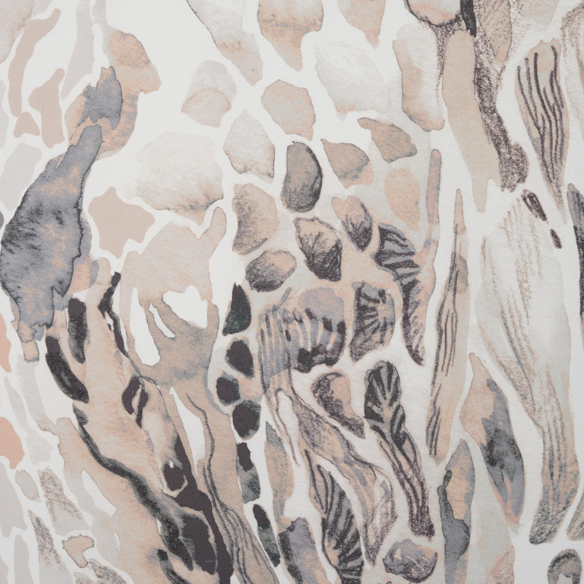 DEKOSTOFF per lfm blickdicht  - Grau, Design, Textil (150cm) - Esposa