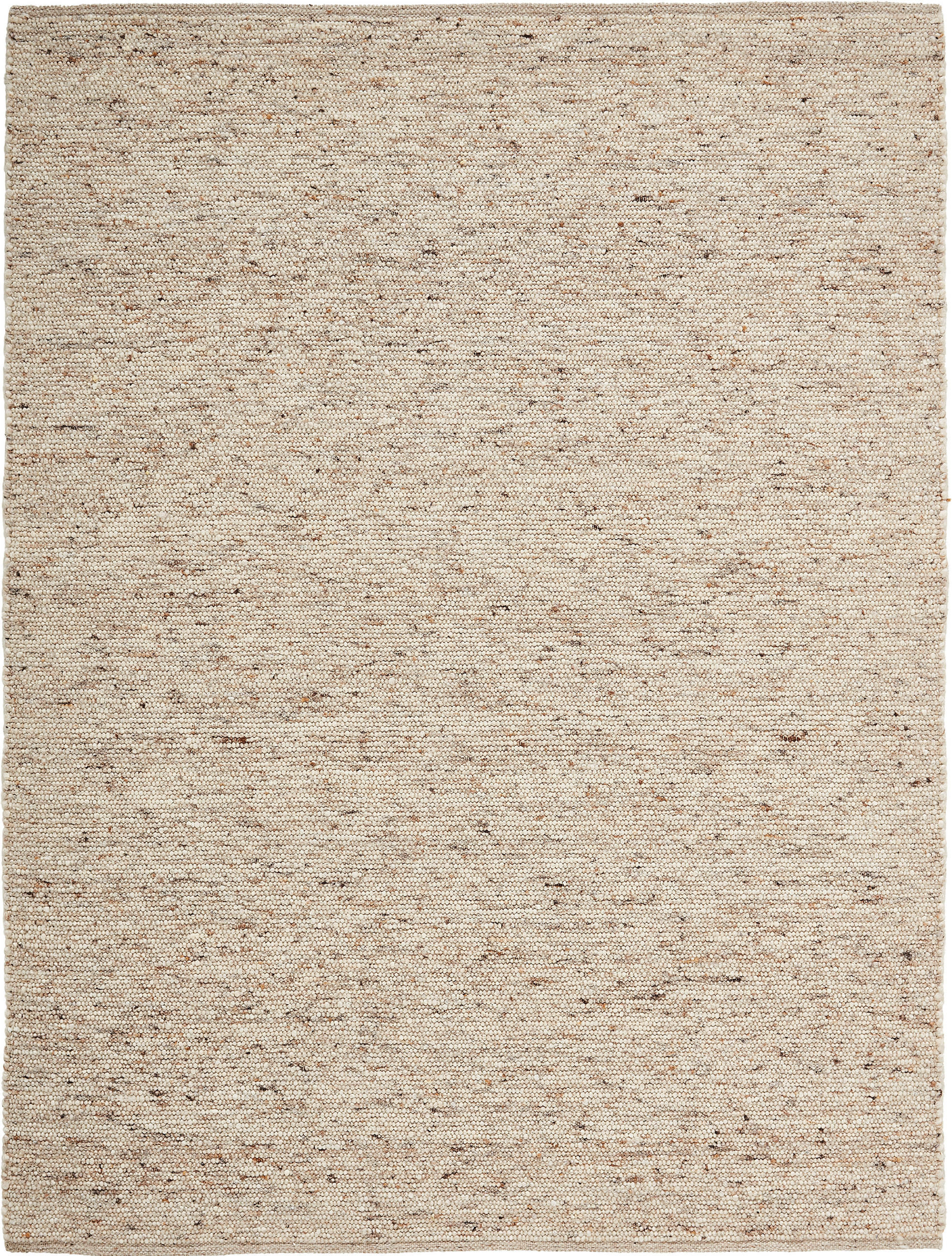 HANDWEBTEPPICH  Wohnzimmer 250/340 cm Beige rechteckig  - Beige, Basics, Textil (250/340cm) - Linea Natura