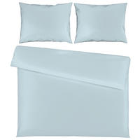 POSTELJNINA SENA 200/200 cm saten modra  - modra, Basics, tekstil (200/200cm) - Novel